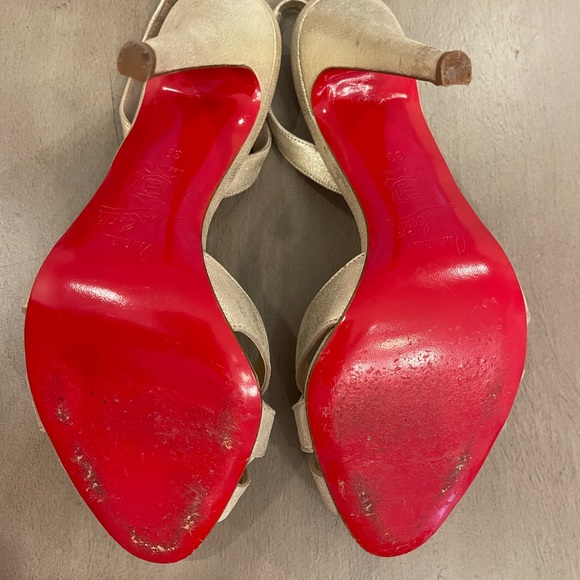 Christian Louboutin sling back heels - Picture 6 of 6